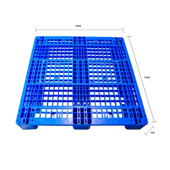 Pallet nhua 1100x1100x150mm hang 3 chan 002