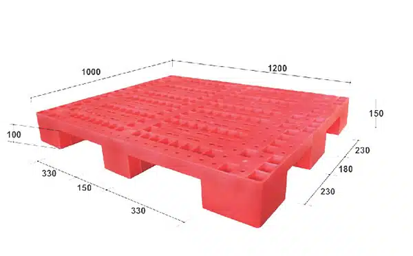 Pallet nhựa 1200x1000x150mm